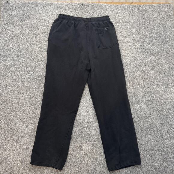 Champion Elite Pants Mens Large Black Joggers Sweatpants Pockets Fleece Casual - Picture 12 of 13